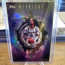 2025-26 Topps Midnight Insomnia Stephon Castle #IN-1 card