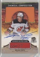 Nolan Foote 2020 Upper Deck The Cup Chemical Composition Mantle Autographs card