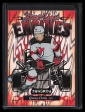 Graeme Clarke 2024-25 Upper Deck Synergy Start your Engines card