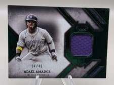 2025 Topps Tier One Rookie Relics Adael Amador #RR-AA card
