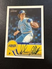 2026 Topps Heritage Expansion Autographs Glenn Abbott #EA-GA card