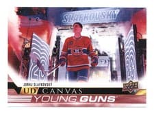 Juraj Slafkovsky 2022 Upper Deck UD Canvas card