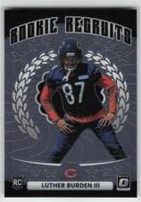 2025 Donruss Optic Rookie Recruits Luther Burden III #6 card