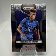 Kingsley Coman 2018 Panini Prizm World Cup card