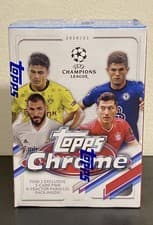 2021 Topps Chrome UEFA Champions League Blaster Box