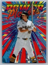 Nick Kurtz 2025 Topps Chrome Update Power Players card