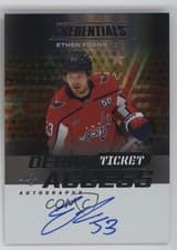 2025-26 Upper Deck Credentials Debut Ticket Access Autographs Ethen Frank #DTA-EF card