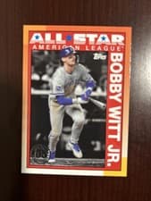 2025 Topps 1990 Topps All-Star Baseball Bobby Witt Jr. #90AS-50 card