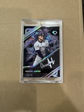 2025 Topps Diamond Icons Black PolychromatINK Autographs Aaron Judge #BPA-AJ card