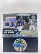 2025 Panini Mosaic Moments in Time Malik Nabers #12 card