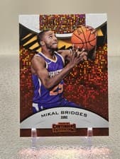 Mikal Bridges 2018 Panini Contenders Rookie of the Year Contenders card