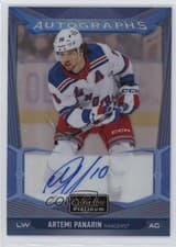 Artemi Panarin 2024-25 O-Pee-Chee Platinum Blue Rainbow Autographs card