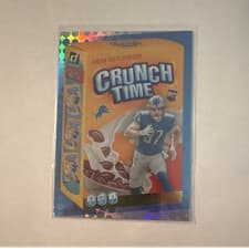 Aidan Hutchinson 2022 Panini Donruss Crunch Time card