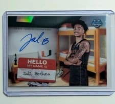 Jalil Bethea 2024-25 Bowman University Chrome Campus Dorm Signatures card