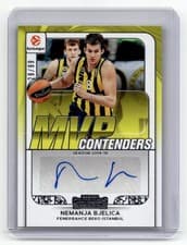 Nemanja Bjelica 2025 Panini Contenders EuroLeague MVP Autograph card