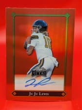2025 Leaf Metal 92 Autographs Ju Ju Lewis #92L-JL1 card