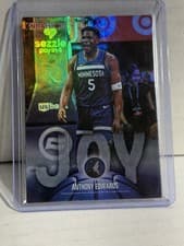 2025-26 NBA Hoops Joy Anthony Edwards #JOY-3 card