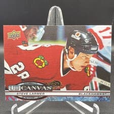 2025-26 Upper Deck UD Canvas Retired Steve Larmer #C-246 card