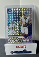 2025 Panini Mosaic Montage Malik Nabers #18 card