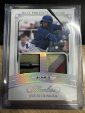 2024 Panini Flawless Dual Prospect Patches Josue De Paula #DP-JD card