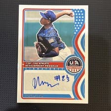 2025 Panini Stars & Stripes 13U/14U National Team Signatures Jordan Leon #NTS-JL