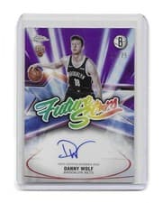 2025-26 Topps Chrome Future Stars Autographs Danny Wolf #FS-DW card