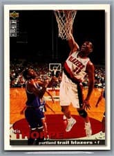 Otis Thorpe 1995-96 Collector's Choice Base Set card