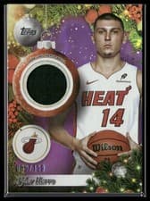 2025-26 Topps Holiday Player Relics Tyler Herro #PR-THE