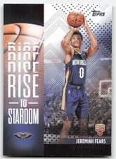 2025-26 Topps Rise to Stardom Jeremiah Fears #RTS-7 card