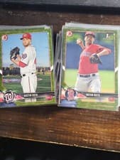 D.L. Hall 2018 Bowman Paper Prospects card