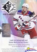 Blaster Box 2020 SP Authentic card