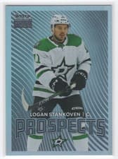 2024-25 Skybox Metal Universe Skybox Premium Prospects Logan Stankoven #PP-17 card