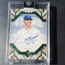 2025 Topps Transcendent Collection Transcendent Collection Autographs Francisco Lindor #TAC-FL card