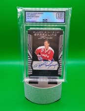 2025-26 Upper Deck Black Diamond Sparkling Scripts Rod Langway #SS-RL card