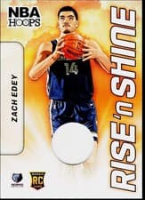 2024-25 Hoops Rise 'n Shine Memorabilia Zach Edey #RSM-ZEG