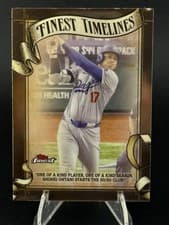2025 Topps Finest Timelines Shohei Ohtani #FT-12