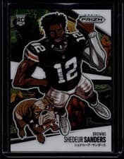 2025 Panini Prizm Manga - Vertical Shedeur Sanders #12 card