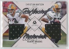 Robert Brooks / Christian Watson 2024 Panini Luminance Reflected Materials card