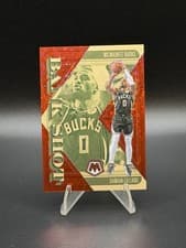 Damian Lillard 2024-25 Panini Mosaic Bank Shot card