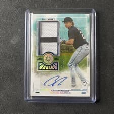 2025 Panini Boys of Summer Prospect Material Signatures Bryce Rainer #25 card