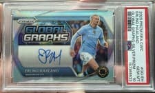2025 Panini Prizm FIFA Club World Cup Global Graphs Erling Haaland #GG-EH card