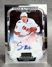 2025-26 O-Pee-Chee Platinum Rookie Autographs Skyler Brind'Amour #R-SB card