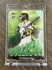 2025 Finest Bullish Jacob Wilson #B-5 card