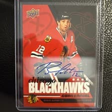 2025-26 Upper Deck Chicago Blackhawks Centennial Box Set Autographs Brent Sutter #27 card