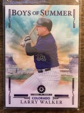 2025 Panini Boys of Summer Base Set Larry Walker #3 card