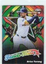 2025 Topps Chrome Future Stars Brice Turang #FS-17 card