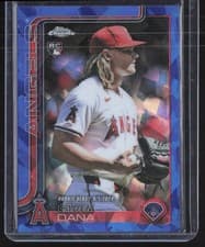 2025 Topps Chrome Update Sapphire Base Set Caden Dana #USC34 card