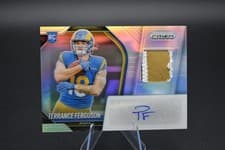 2025 Panini Prizm Rookie Patch Autographs Terrance Ferguson #25 card