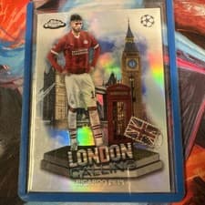 Ricardo Pepi 2023 Topps Chrome UEFA Club London Calling card