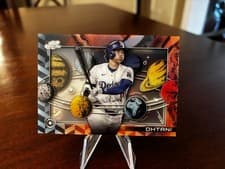2025 Topps Cosmic Chrome Planetarium Shohei Ohtani #P-2 card